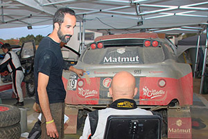 Co-pilote de Philippe Croizon Dakar 2017