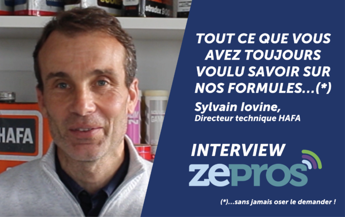 Formules Lubrifiants - Directecur Technique HAFA Sylvain Iovine - Interview Zepros