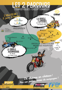 Rallye 1000 chemins - Parcours